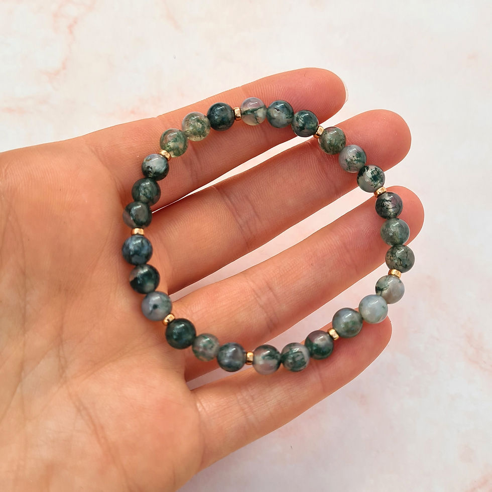 Thumbnail: Moss Agate Bracelet