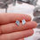 Thumbnail: Wisp Ghost Sterling Silver Earrings "Made To Order"