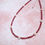 Thumbnail: Pink Tourmaline Daisy Necklace - MTO