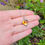 Thumbnail: Amber Heart 2 Sterling Silver Necklace