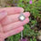 Thumbnail: Mother of Pearl Square Sterling Silver Necklace