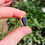 Thumbnail: Black Onyx Coffin Sterling Silver Necklace