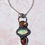 Thumbnail: Tourmaline and Opal Trio Sterling Silver Necklace