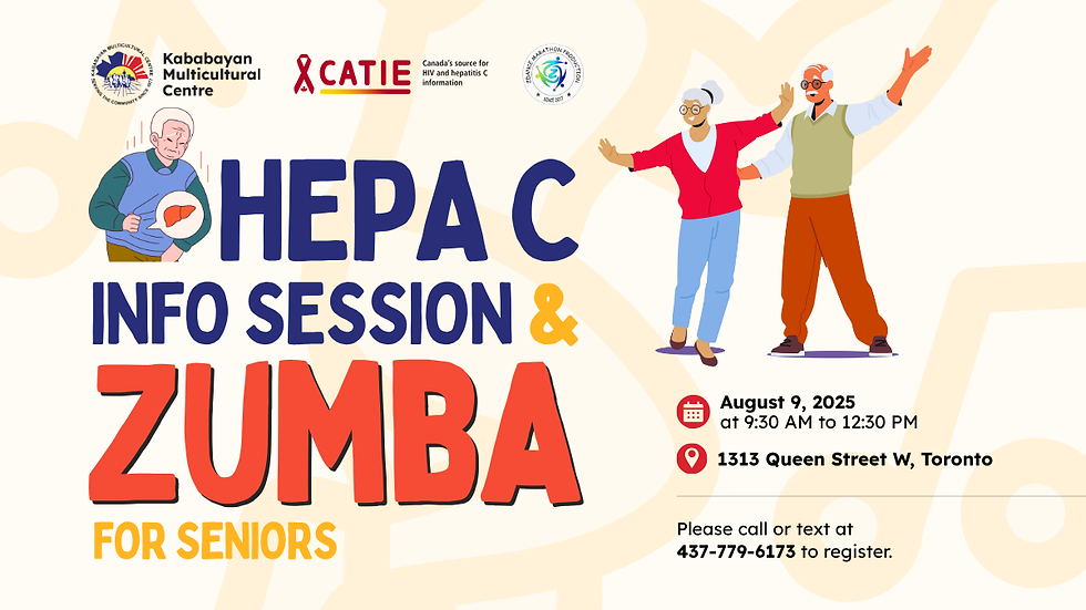Hepa C Info Session & Zumba for Seniors