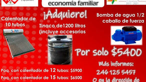 Ayuntamiento de Chiautempan invita a la ciudadanía a adquirir paquetes de estímulo a la economía