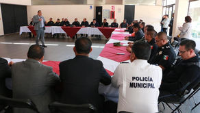 CONTINÚA PGJE CAPACITACIONES EN LAS REUNIONES DE SEGURIDAD