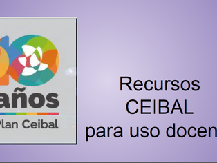 Recurso CEIBAL para uso docente