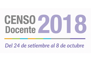 Censo docente 2018