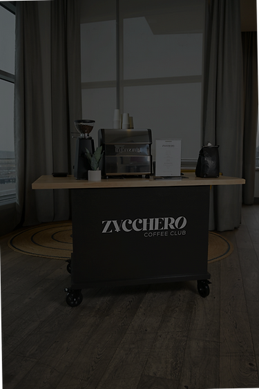 ZUCCHERO COFFEE CLUB mobile espresso cart