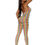 Thumbnail: Multicolor Crochet Net Footless Bodystocking