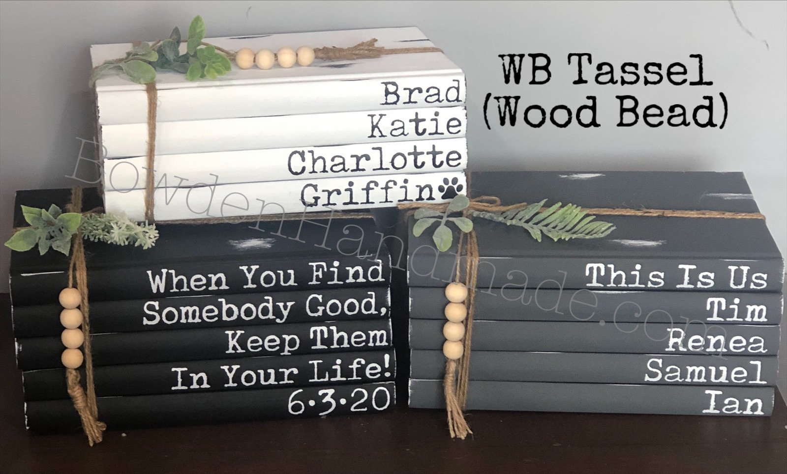 Stamping Custom Book Stack Craft Supplies & Tools