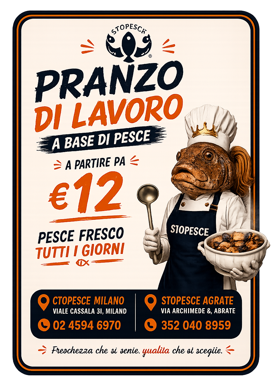 pranzo di lavoro stopesce