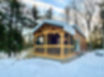 Front of cabin