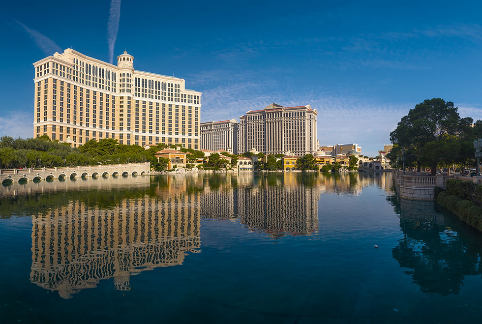 Hotel Facade Reflection