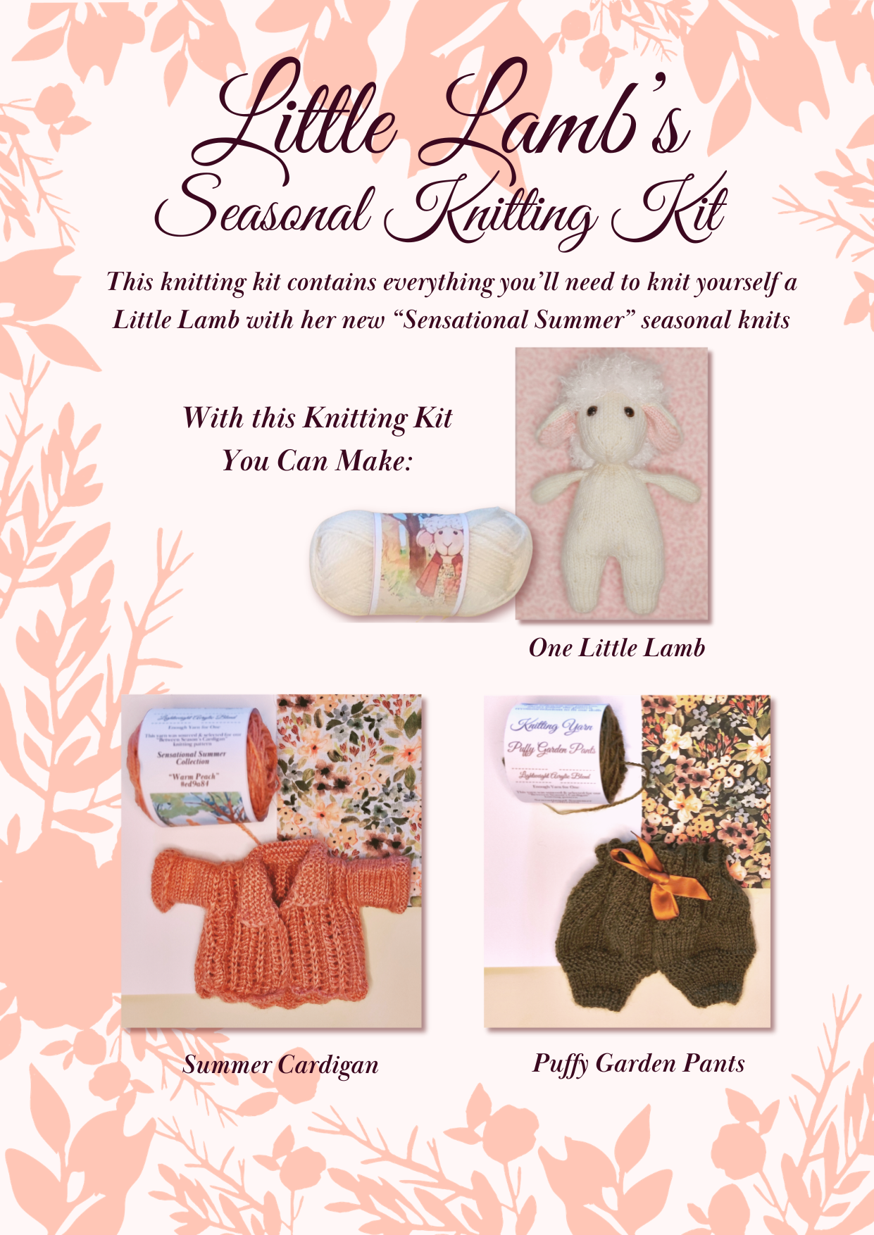 Seasonal Knitting Kit
