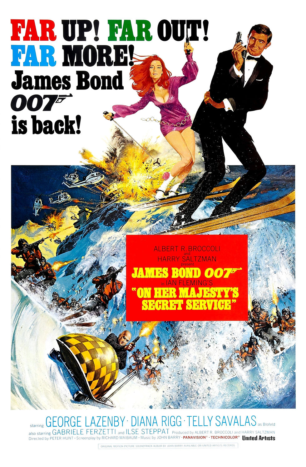 On Her Majesty's Secret Service Poster