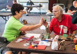 Lucie KG5GUC & Bill AE5BK