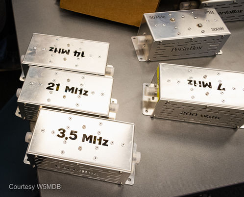 Band pass filters—essential to multi-station operations.