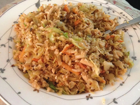 Low Carb Cabbage Noodle Stir Fry