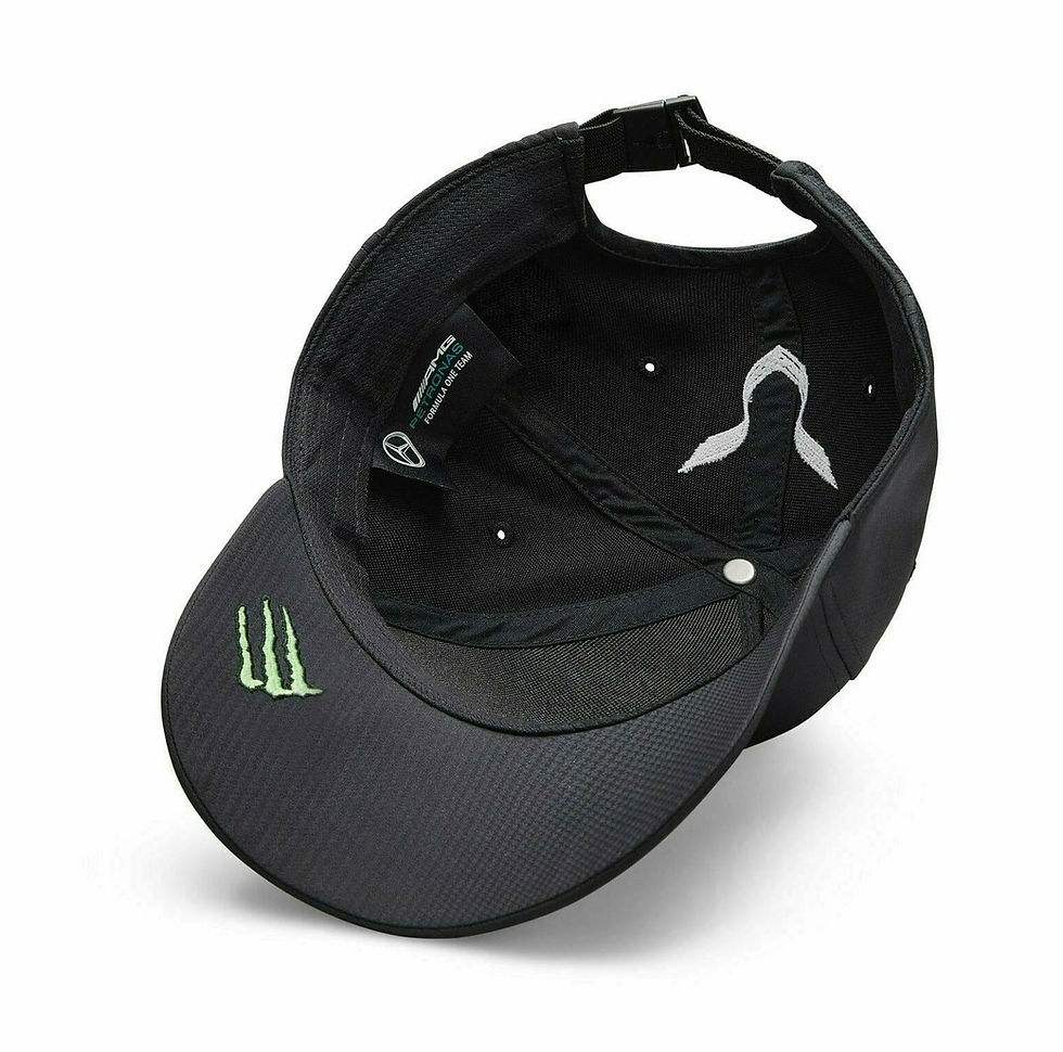 Thumbnail: Mercedes AMG F1 #44 Lewis Hamilton Hat Cap - Black