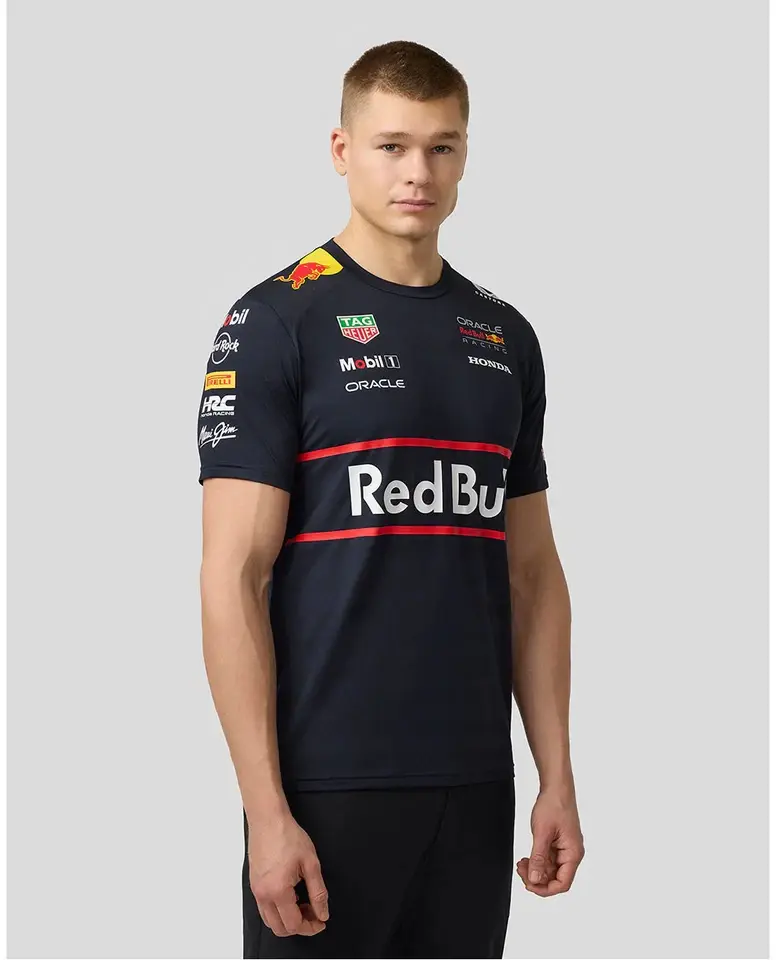 Thumbnail: Red Bull Racing F1 Men's 2025 Team T-Shirt- Navy