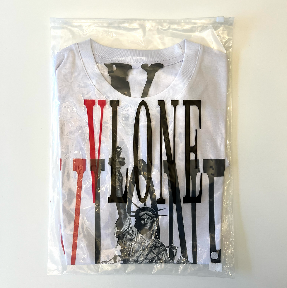 Thumbnail: VLONE STATUE OF LIBERTY WHITE TEE MENS