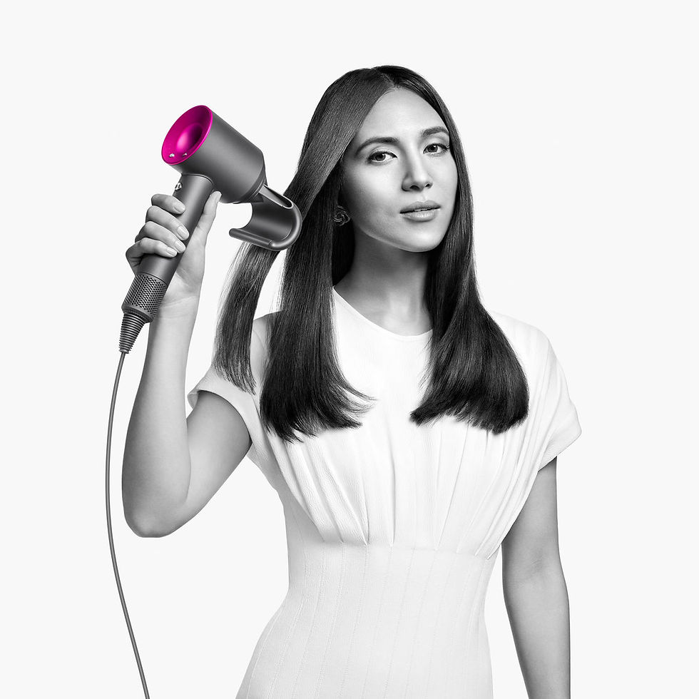 Thumbnail: Super Hair Dryer Supersonic Iron/Fuchsia With 5 Attachment
