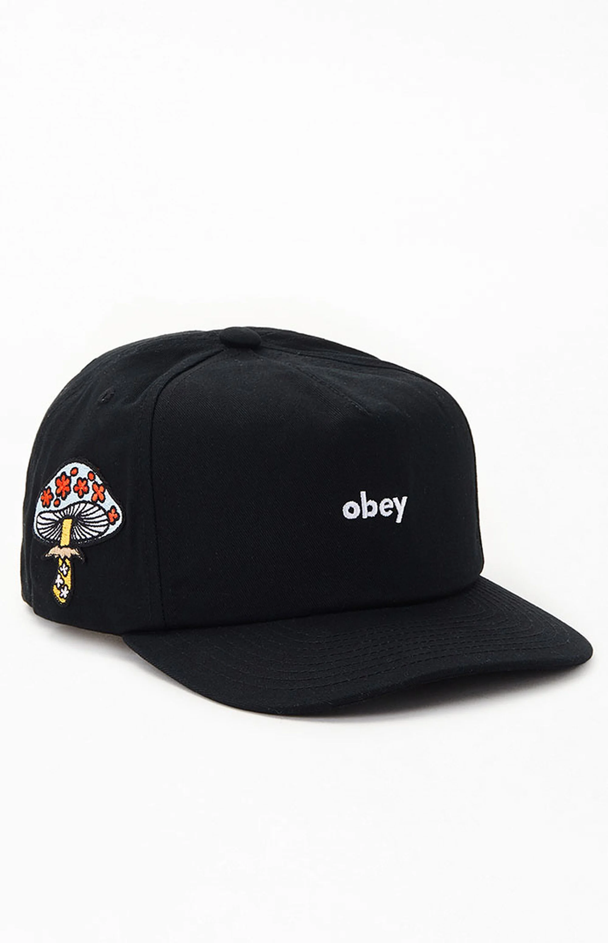 Obey Frank 5 Panel Snapback Hat