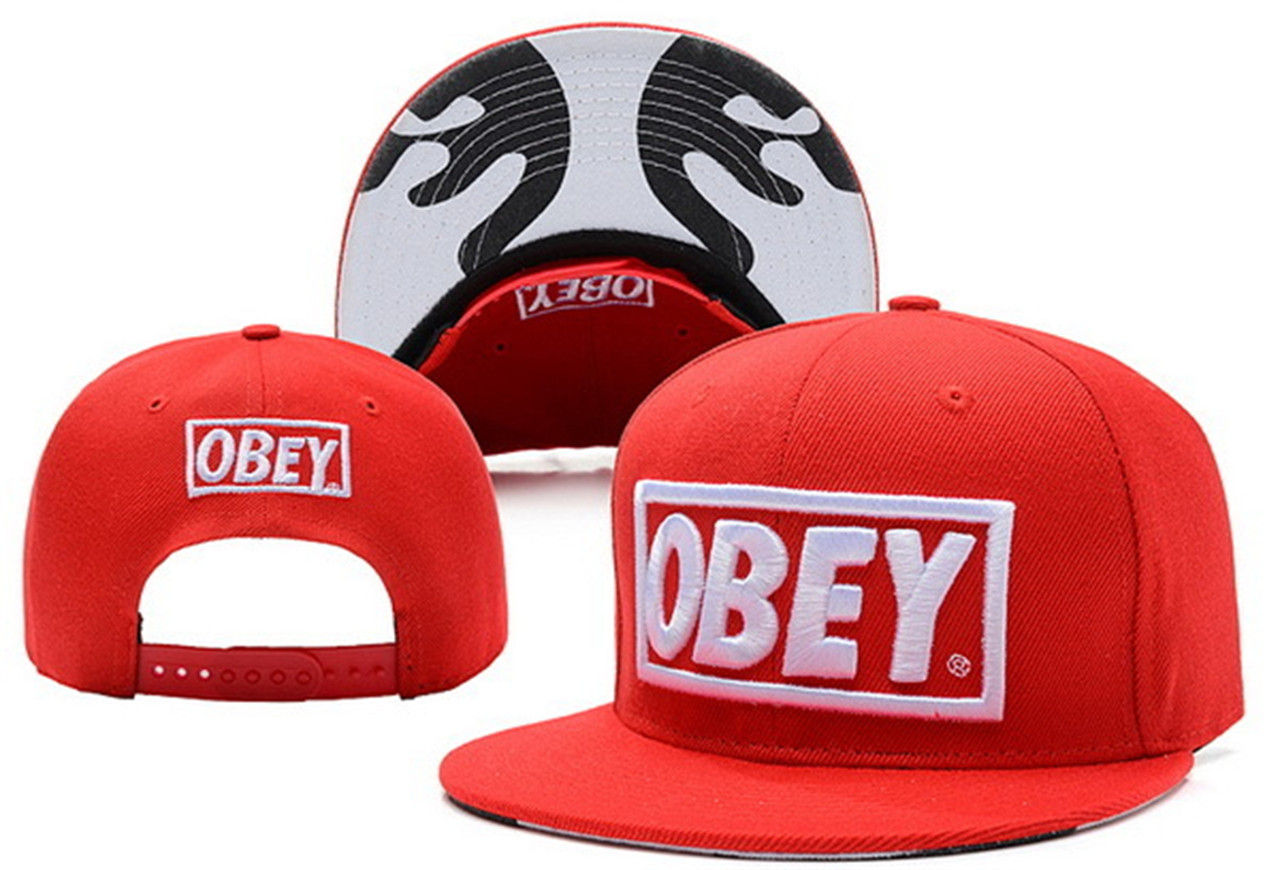 Obey Frank 5 Panel Snapback Hat