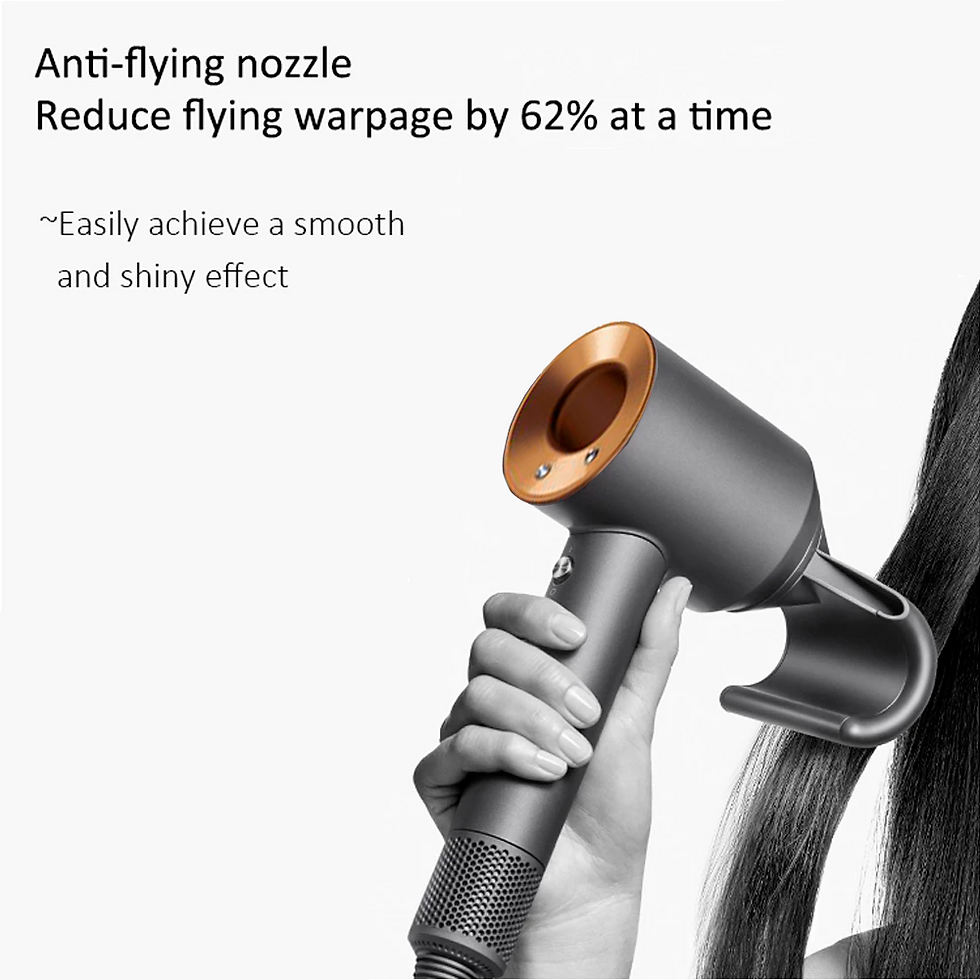 Thumbnail: Super Hair Dryer Supersonic Prussian Blue/Rich Copper With 5 Attachmen
