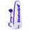 Thumbnail: Babolat Pure Wimbledon Racquet Holder x3 Tennis Backpack (White/Violet)