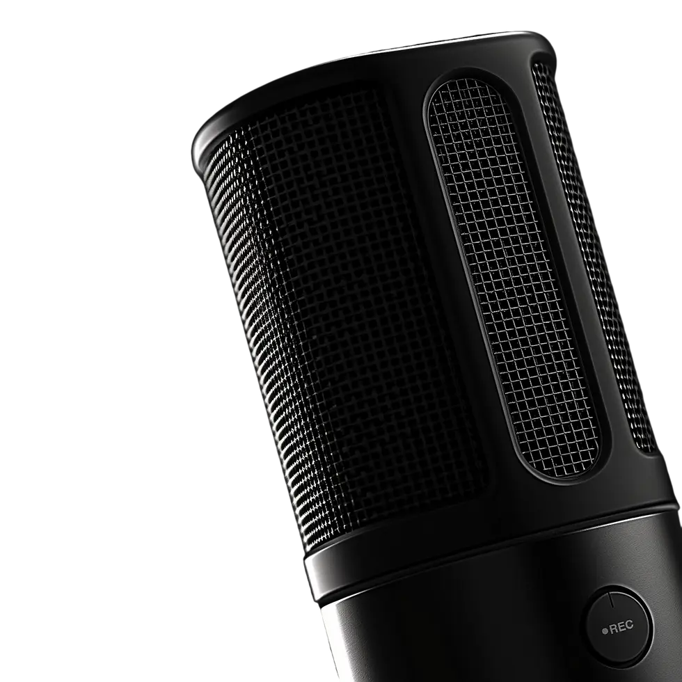 Black Studio Microphone
