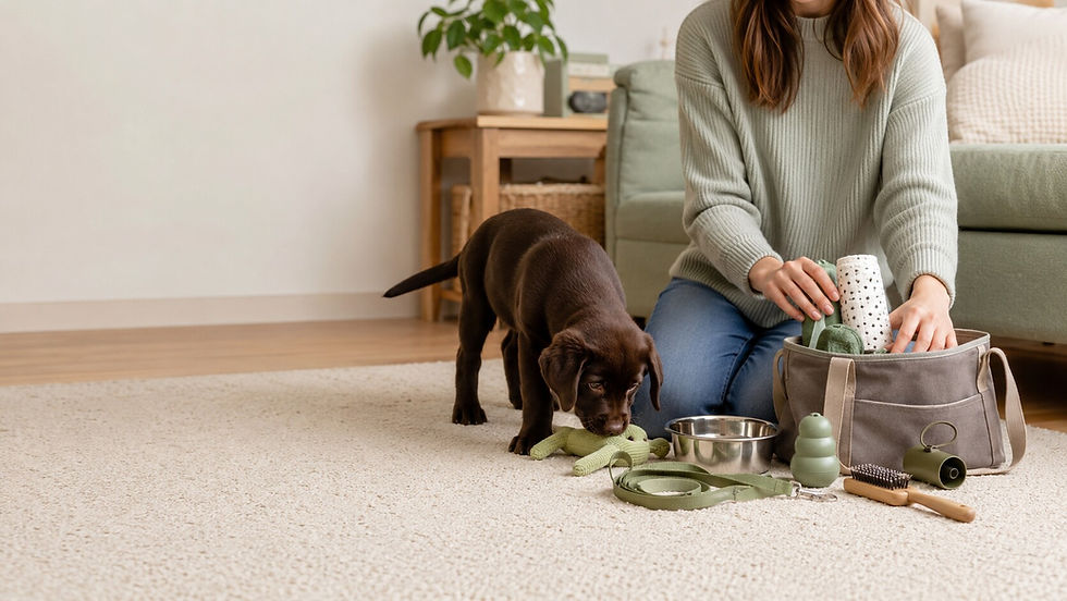 New Puppy Essentials: What You Actually Need