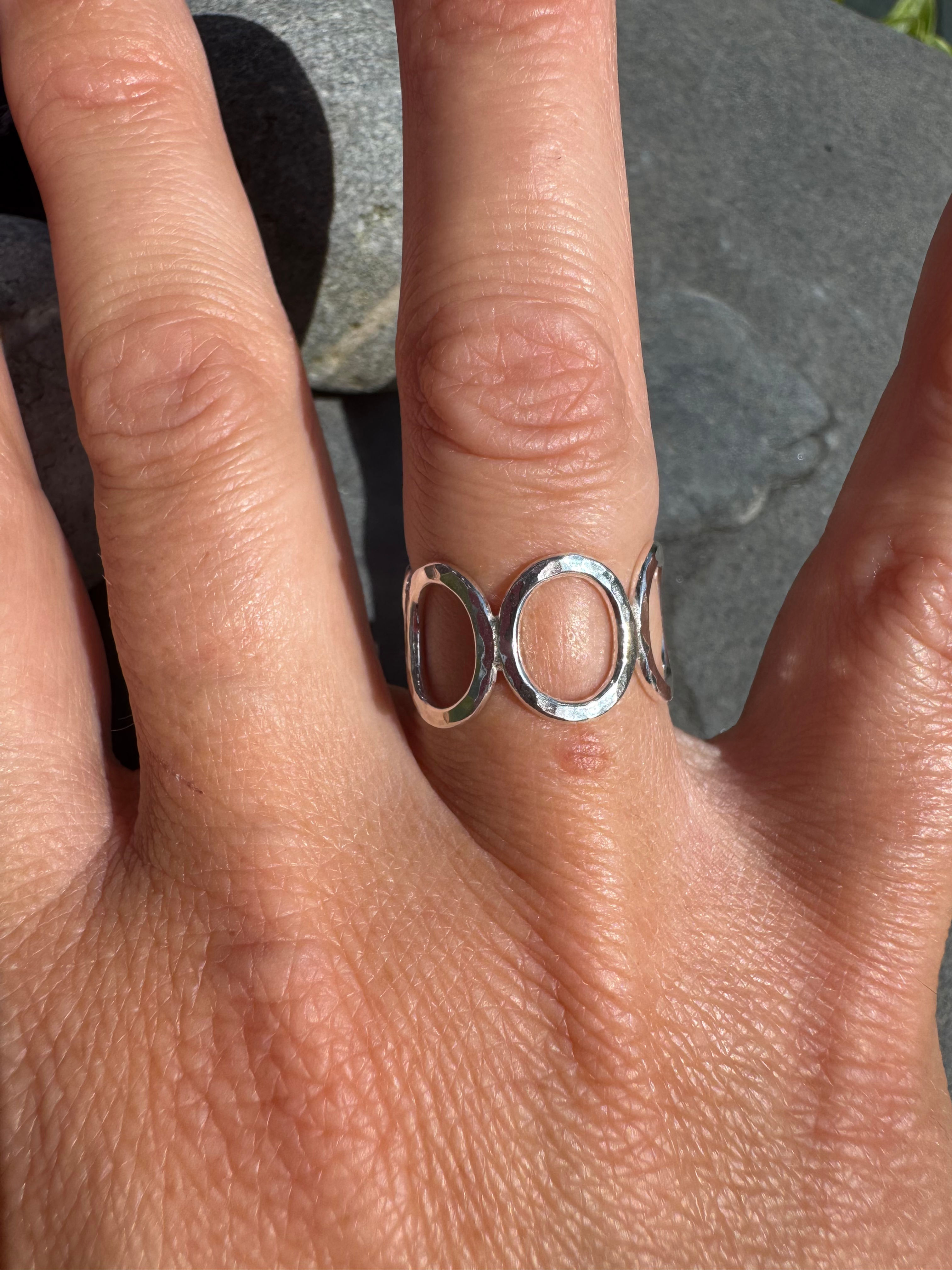 Open ovals ring size M 