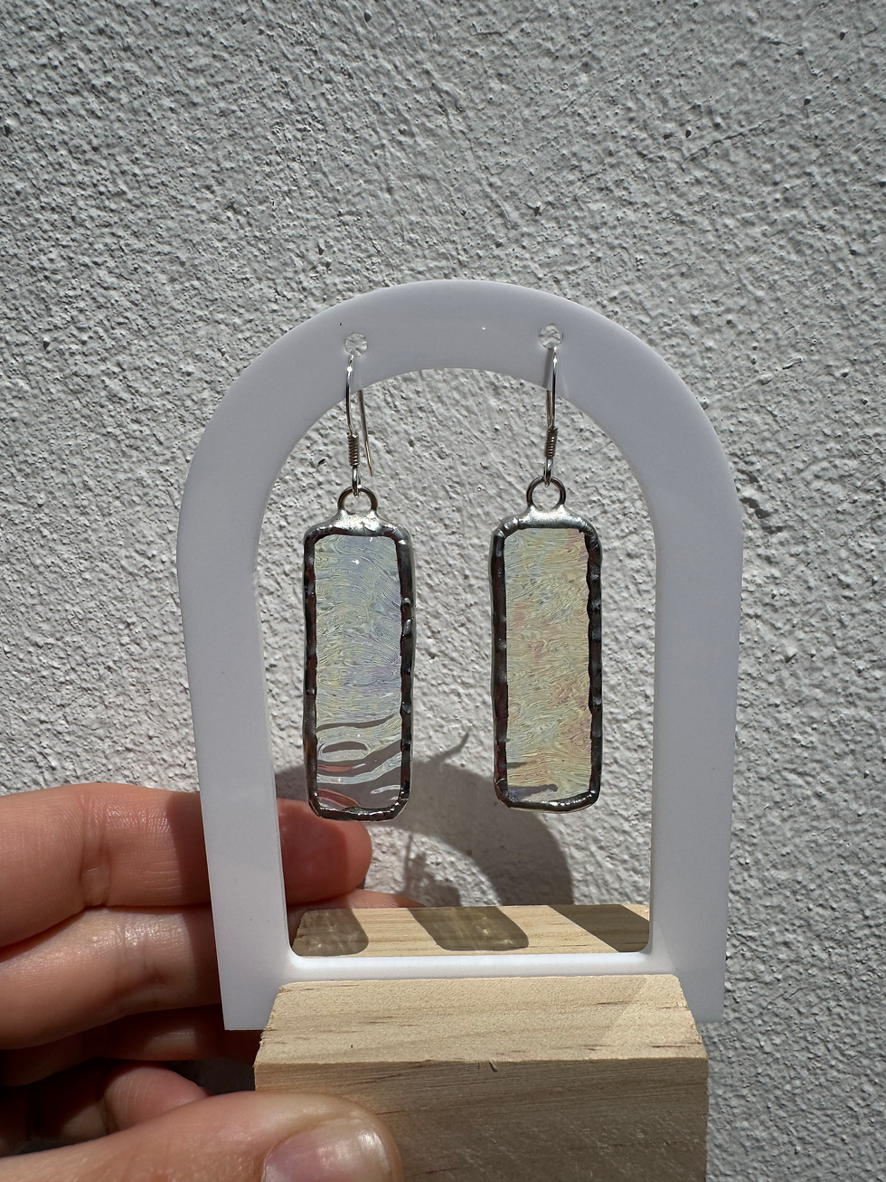 Thumbnail: Stained glass earrings 