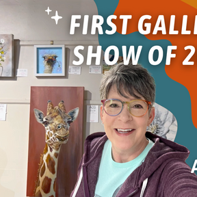 FIRST Gallery Show of 2023! NEW ART at the Gallery! By: Annie Troe