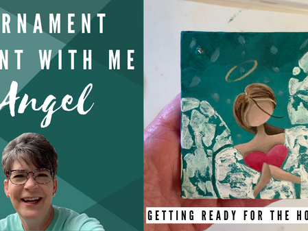 Ornament Painting! - Angel!