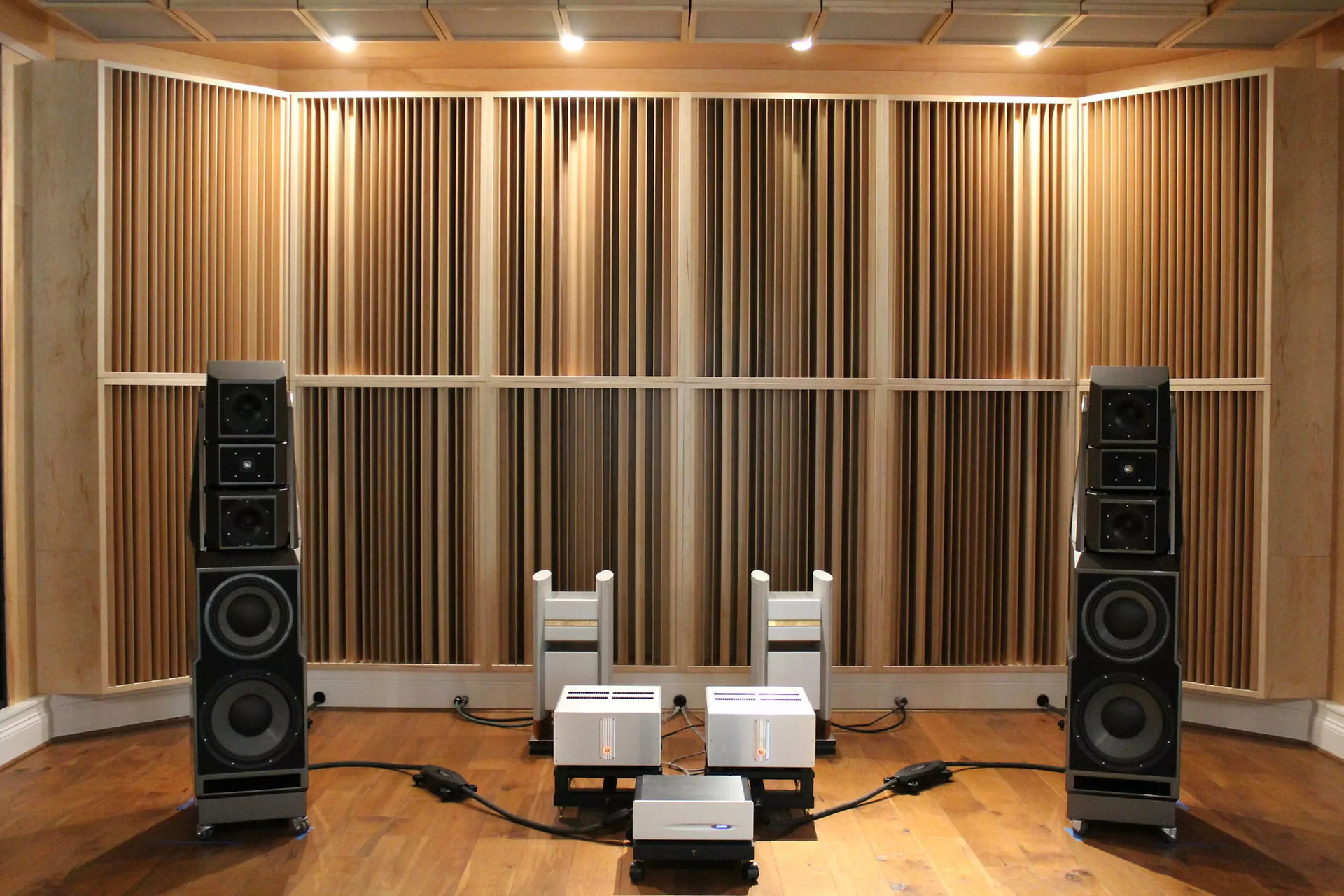diffuseur quadratique acoustique son simulation auditorium studio