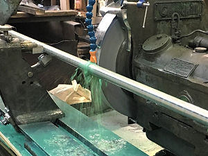 cylindrical grinding of work roll
