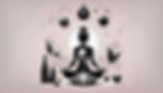 une image en gris et rose dégradé, minimaliste sur le thème du coaching spirituel et intuitif
