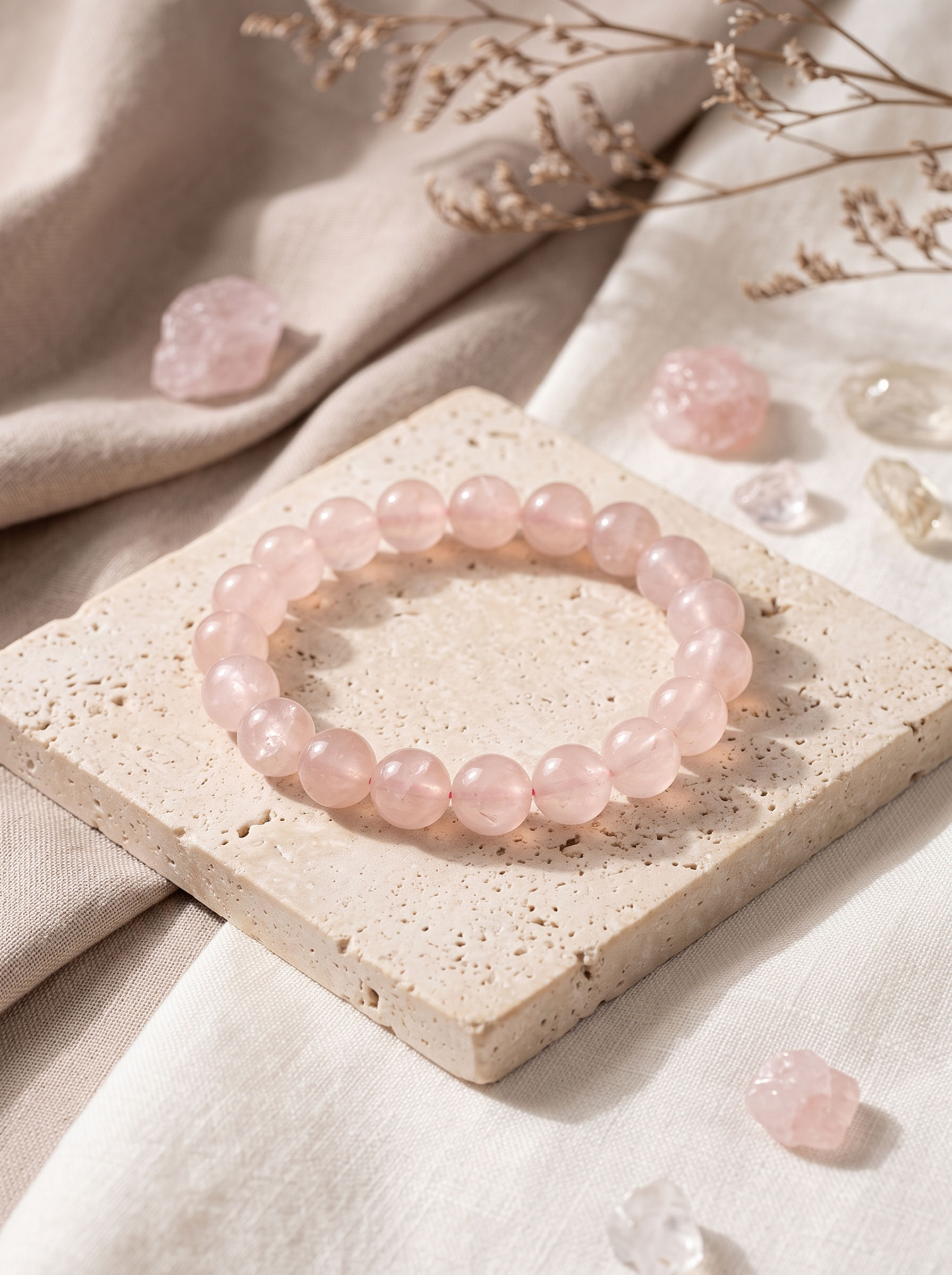 Terazi Burcu Doğal Taş Bileklik - Denge & Uyum (Libra Zodiac Bracelet)