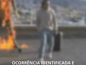 Homem que incendiou estátua de Ronaldo conduzido à Psiquiatria