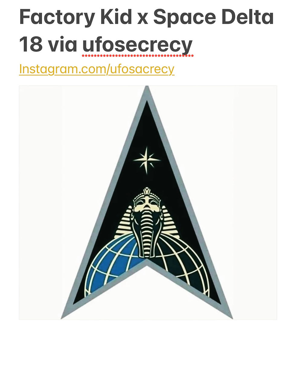 Thumbnail: Factory Kid x ufosecrecy 
