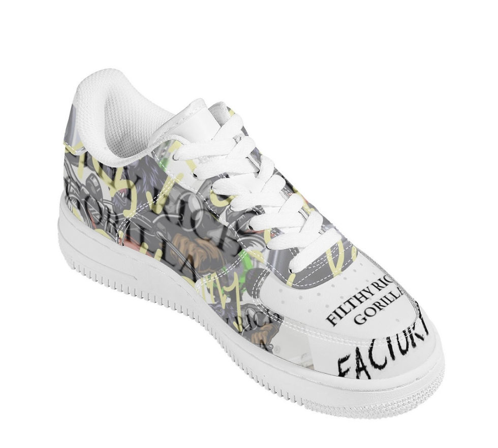 Thumbnail: Filthy Rich Gorilla x OFF ROAD Sneaker .. new add on to Filthy Rich Gorilla.. vi