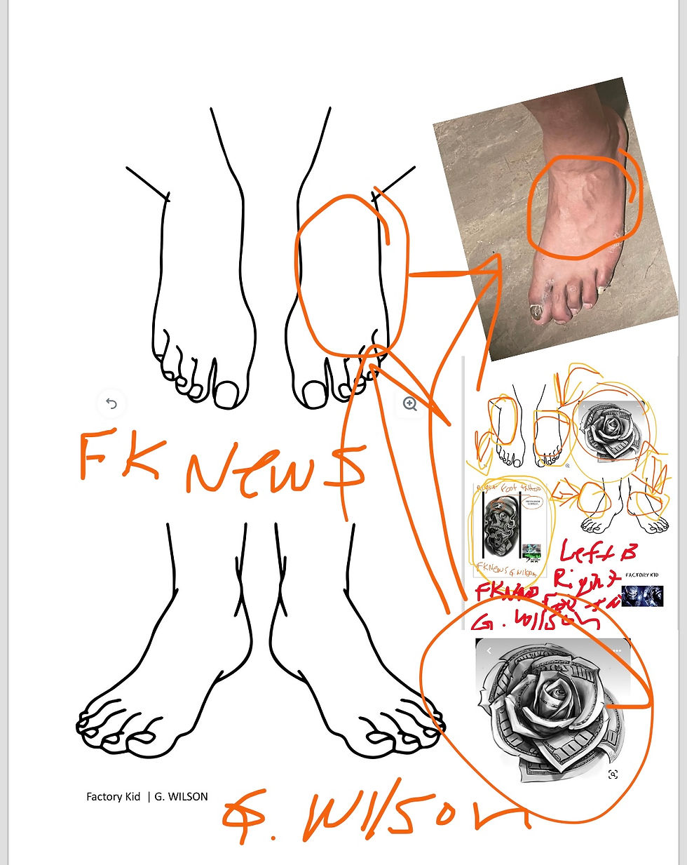 Thumbnail: Factory Kid x tattoo ideas via G. Wilson via Factory Kid via Factory Kid News
