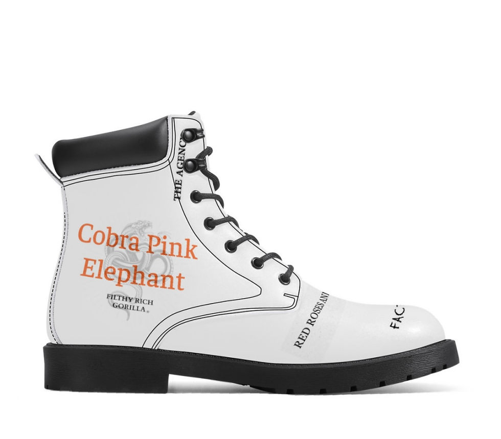 Thumbnail: via Cobra Pink Elephant x Filthy Rich Monkey shoe. @filthyrichmonkeyclo via Fact
