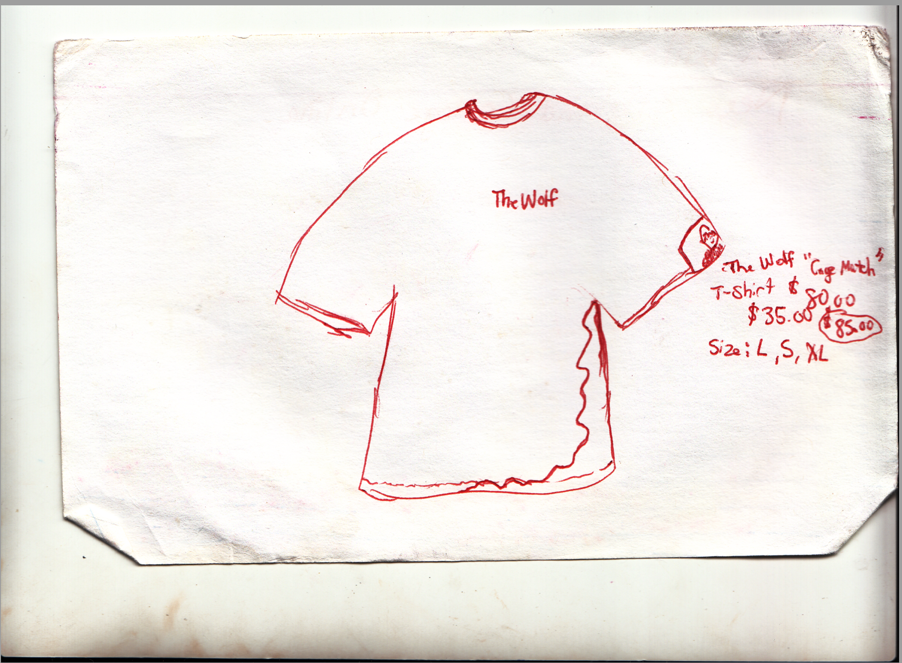 The WOlf "Cage Match" T-Shirt