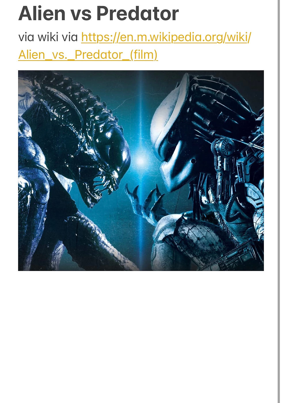 Thumbnail: Factory Kid x Alien vs Predator via Factory Kid News