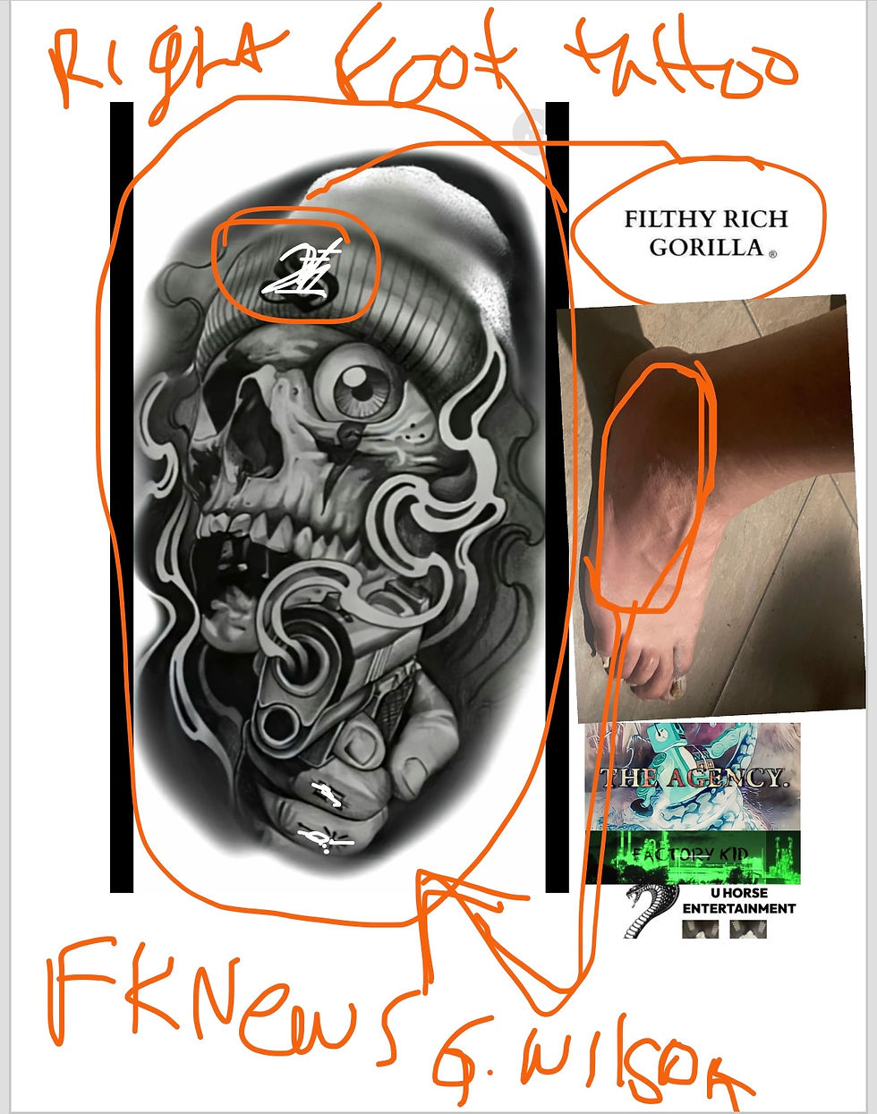 Thumbnail: Factory Kid x tattoo ideas via G. Wilson via Factory Kid via Factory Kid News