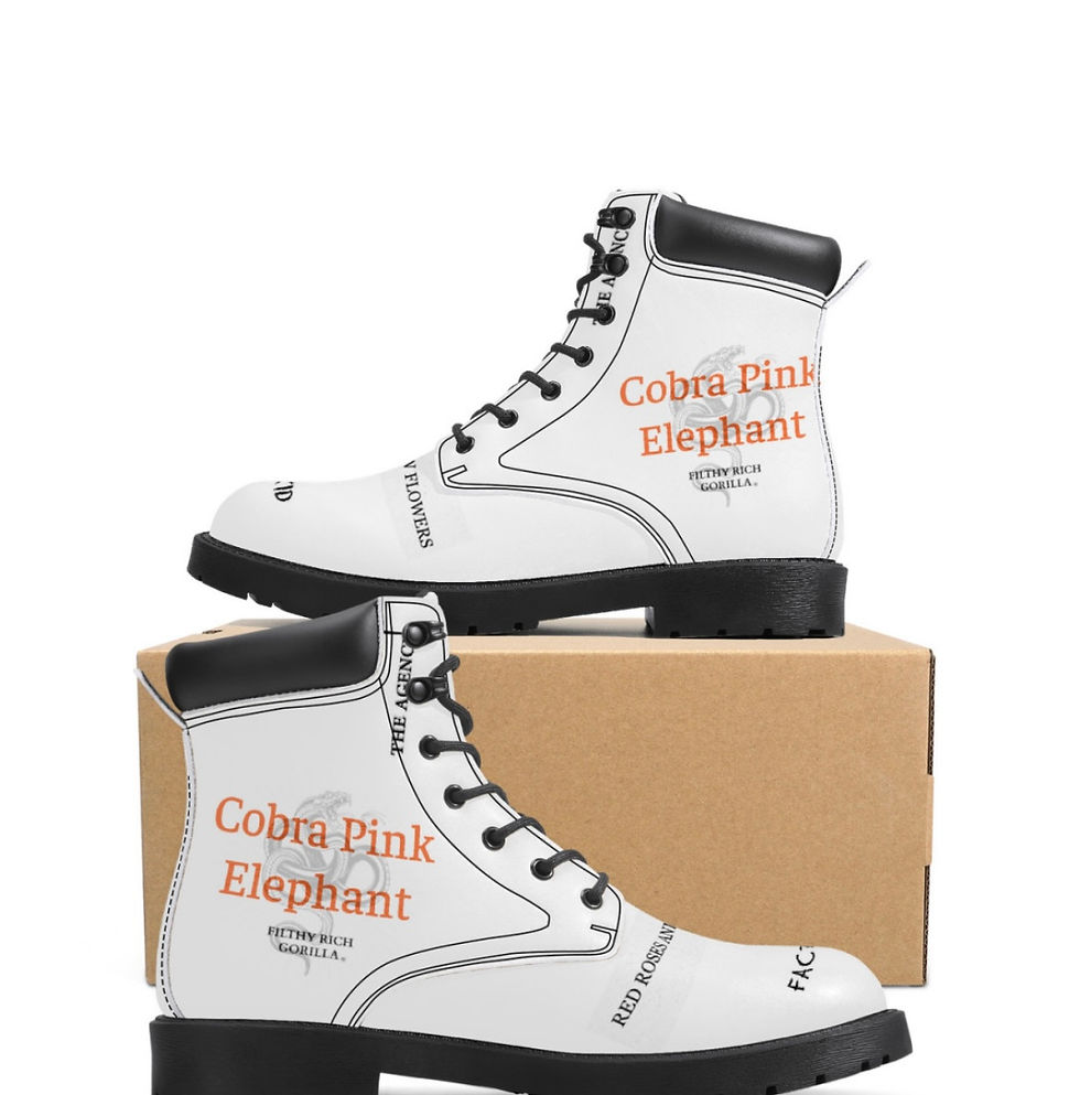 Thumbnail: via Cobra Pink Elephant x Filthy Rich Monkey shoe. @filthyrichmonkeyclo via Fact
